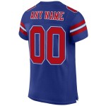 Custom Royal Red-White Mesh Authentic Football Jersey Custom Royal Red-White Mesh Authentic Football Jersey