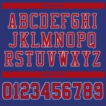 Custom Royal Red-White Mesh Authentic Football Jersey Custom Royal Red-White Mesh Authentic Football Jersey