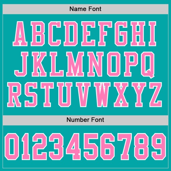 Custom Aqua Pink-White Mesh Authentic Football Jersey Custom Aqua Pink-White Mesh Authentic Football Jersey
