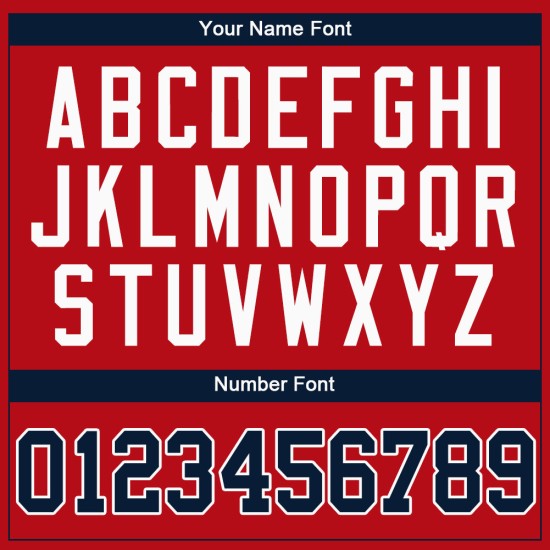 Custom Red Navy-White Mesh Authentic Throwback Football Jersey Custom Red Navy-White Mesh Authentic Throwback Football Jersey