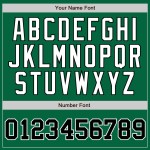 Custom Black Black-Cream Mesh Authentic Football Jersey