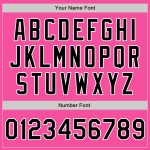 Custom Purple Light Blue-Pink Mesh Authentic Football Jersey Custom Purple Light Blue-Pink Mesh Authentic Football Jersey