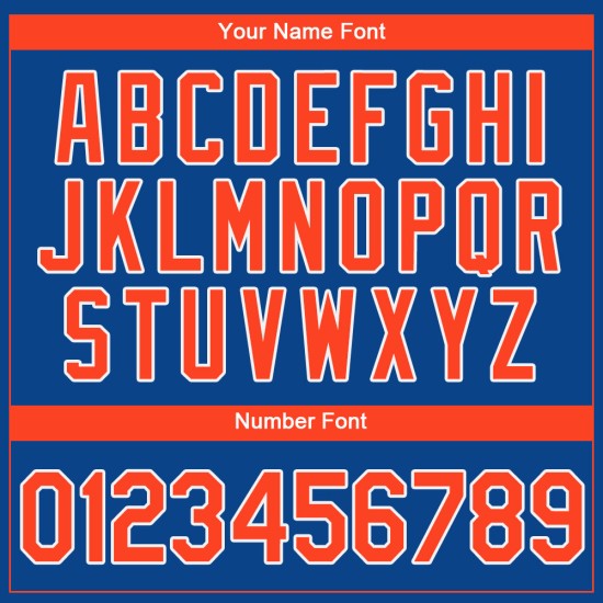 Custom Orange White-Navy Mesh Authentic Throwback Football Jersey Custom Orange White-Navy Mesh Authentic Throwback Football Jersey